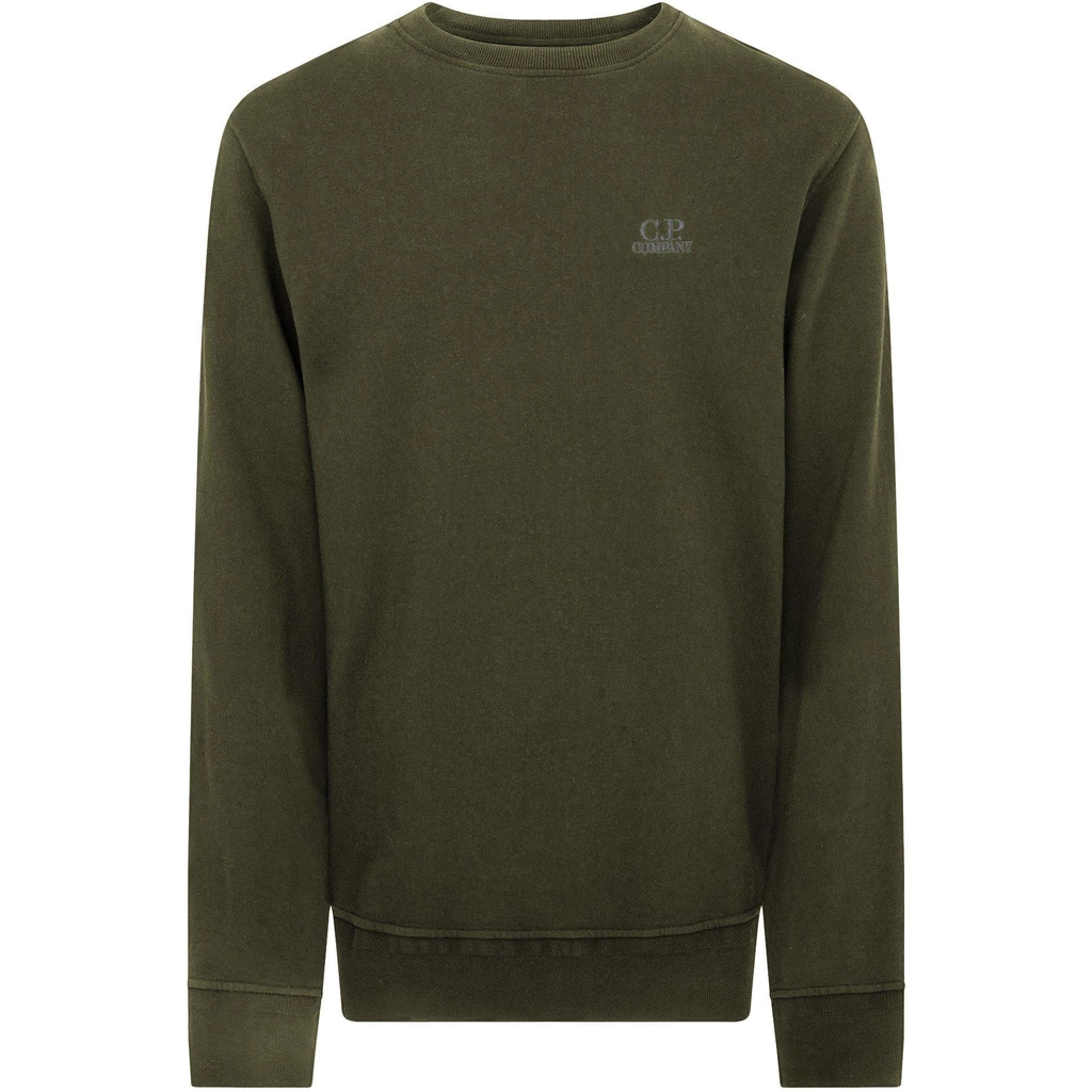 CP Company Emb Crew Swt - Ivy Green 683